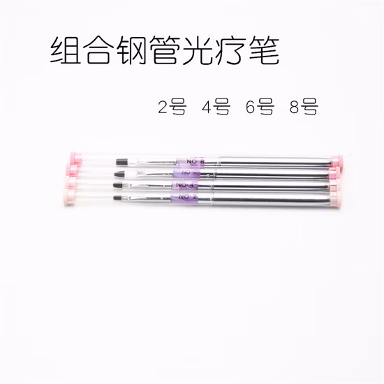 Copper Tube Gel Brush Nail Art Acrylic Brush Painting Pen