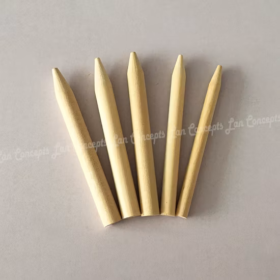 3.8mmx114mm Manicure Cleaning Wood Stick Hot Selling Nail Care Tools Nail Art Round Wooden Stick