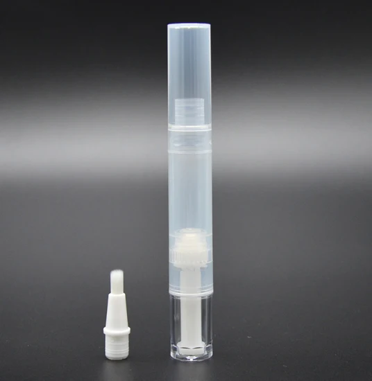 Conteneur vide en plastique pour brillant à lèvres, huile pour ongles, stylo torsadé cosmétique, 2ml, 4ml