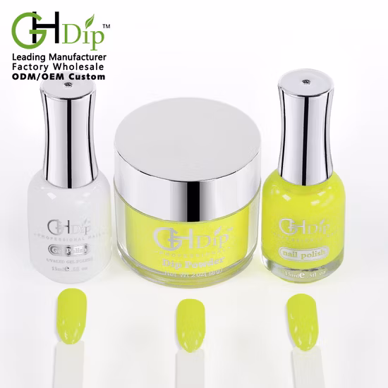 Acrylique DIP Nails Color Match 3 en 1 Poudre de trempage à séchage rapide